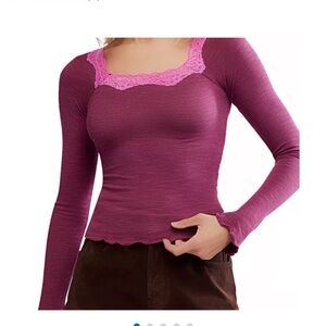 Free People Oh My Darling long sleeve